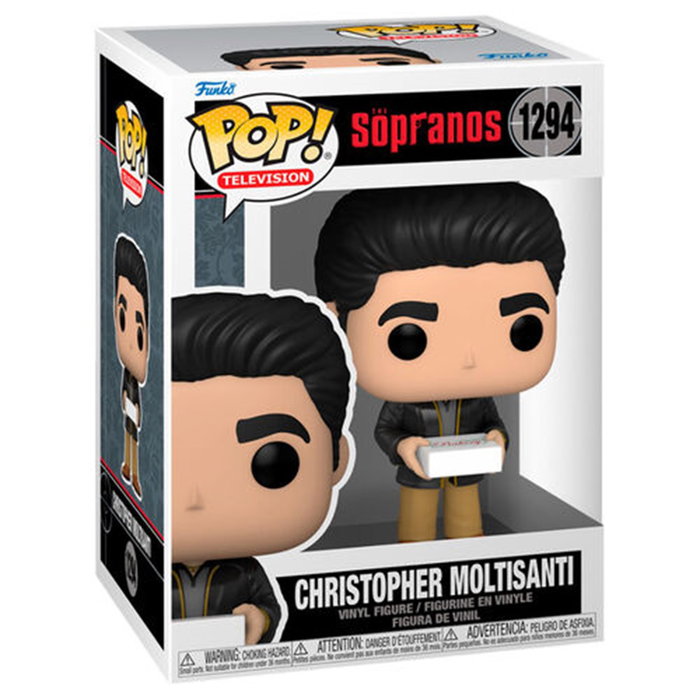 Funko Pop Christopher Moltisanti Los Soprano Figura Vinilo 9cm