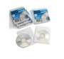 SAM Sobres para CD/DVD con Ventana, 125x125 mm, Blanco, 50 unidades