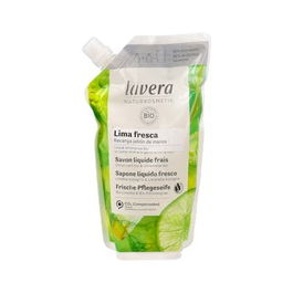 LAVERA Jabón de Manos Lima Recarga 500ml - Limpieza Suave con pH Neutro y Aroma Cítrico