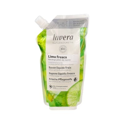 LAVERA Jabón de Manos Lima Recarga 500ml - Limpieza Suave con pH Neutro y Aroma Cítrico LAVERA Jabón de Manos Lima Recarga 500ml - Limpieza Suave con pH Neutro y Aroma Cítrico
