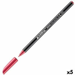 Edding Rotulador 1200 Carmín Set de 5
