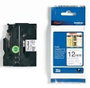 Brother TZe-N231 Cinta no laminada 12mm x 8m Negro sobre Blanco