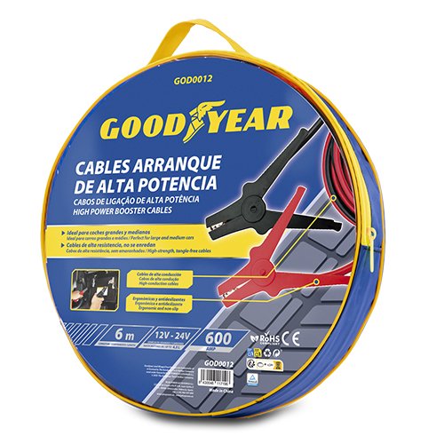 Abc Cables de arranque GOOD YEAR 600 Amp/22mm 6.0 m CS3