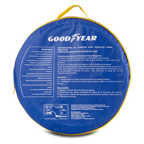 Abc Cables de arranque GOOD YEAR 600 Amp/22mm 6.0 m CS3