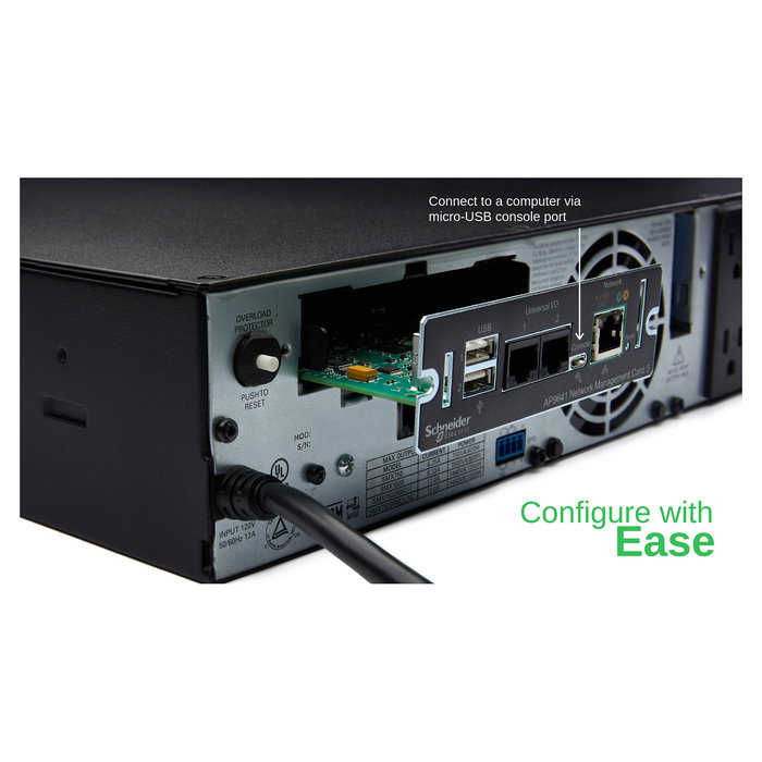 APC AP9641 Tarjeta de Gestión de Red para USV con Monitorización Ambiental