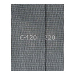 Wolfcraft Hojas de Lija 115 x 280 mm, 2 x Grano 120 + 2 x Grano 220 para Placas de Yeso y Madera