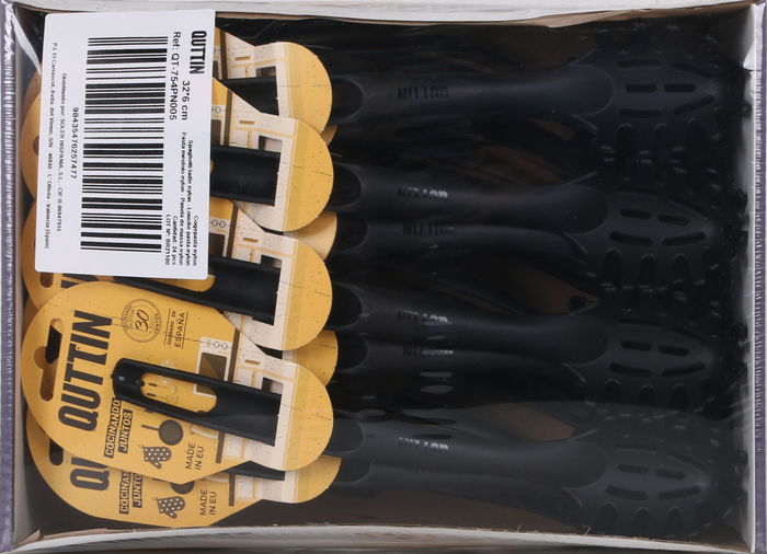 Quttin Cogepasta Nylon Negra 32 cm x 6 cm (24 Unidades)