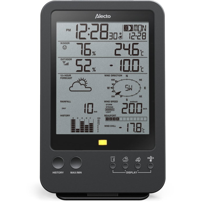 Alecto WS-4700 Estación Meteorológica Profesional con Sensor Inalámbrico Alecto WS-4700 Estación Meteorológica Profesional con Sensor Inalámbrico
