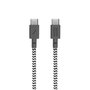 Native Union Anchor Cable USB-C a USB-C 3M Zebra, Cable de Carga y Datos Duradero con Peso Antideslizante y Materiales Reciclados