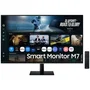 Samsung Smart Monitor M7 LS32FM700UUXEN 32" 4K UHD Smart TV con Tizen, USB-C 65W, Gaming Hub, HDR10, Adaptive Sound+, Negro