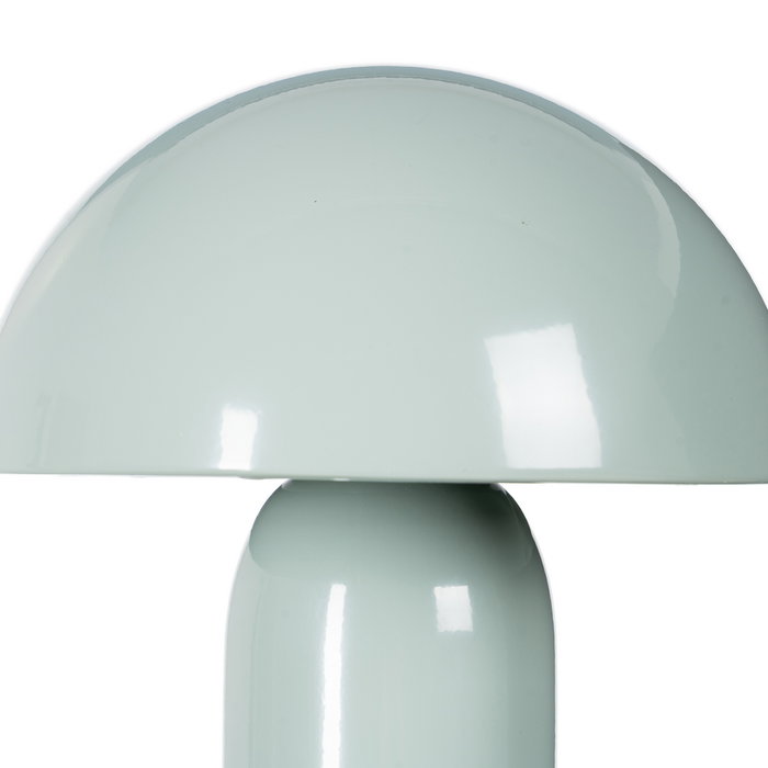 Lámpara Mesa Verde Claro Metal 20 X 20 X 24,50 cm