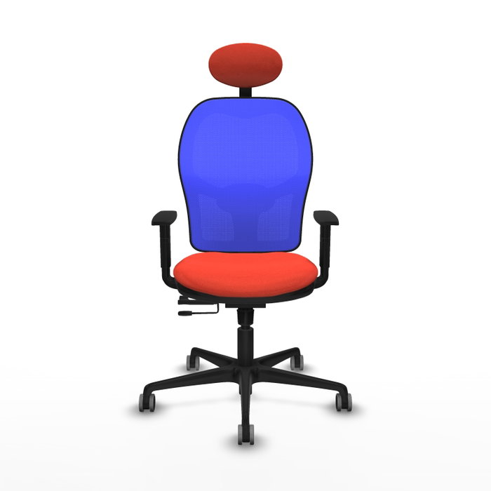 PIQUERAS Y CRESPO Silla de oficina Jorquera Sincro/Traslack Naranja y Azul PIQUERAS Y CRESPO Silla de oficina Jorquera Sincro/Traslack Naranja y Azul