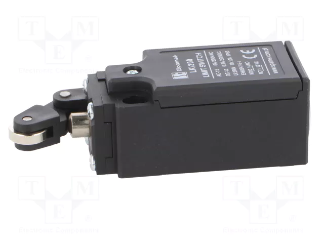 SPAMEL LK-200 Interruptor de fin de carrera con palanca angular y roldana