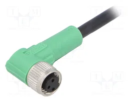 PHOENIX CONTACT SAC-3P-5,0-PVC/M8FR Cable para Sensores M8 Hembra Angular 5m
