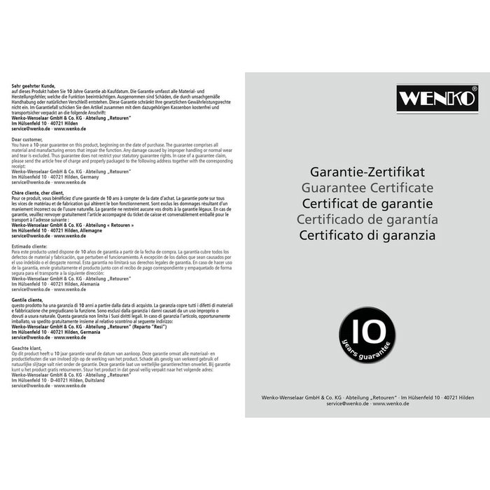 Wenko Percha doble de acero inoxidable mate Wenko Percha doble de acero inoxidable mate