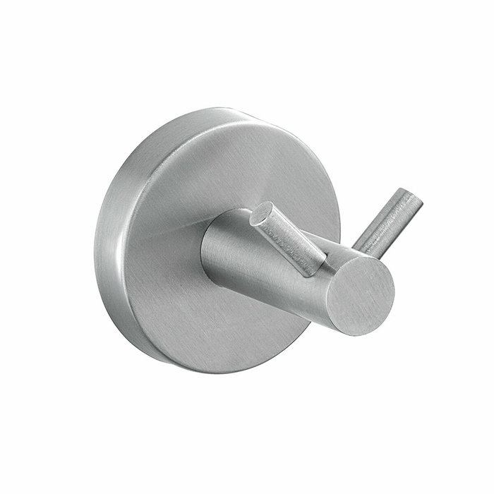 Wenko Percha doble de acero inoxidable mate Wenko Percha doble de acero inoxidable mate