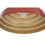 DKD Home Decor Lámpara de Techo de Hierro Lacado Rojo