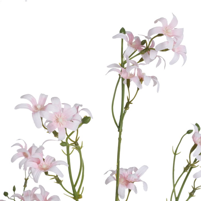 Rama Jacinto Rosa Poliéster-Polietileno 88 cm (Set de 30)