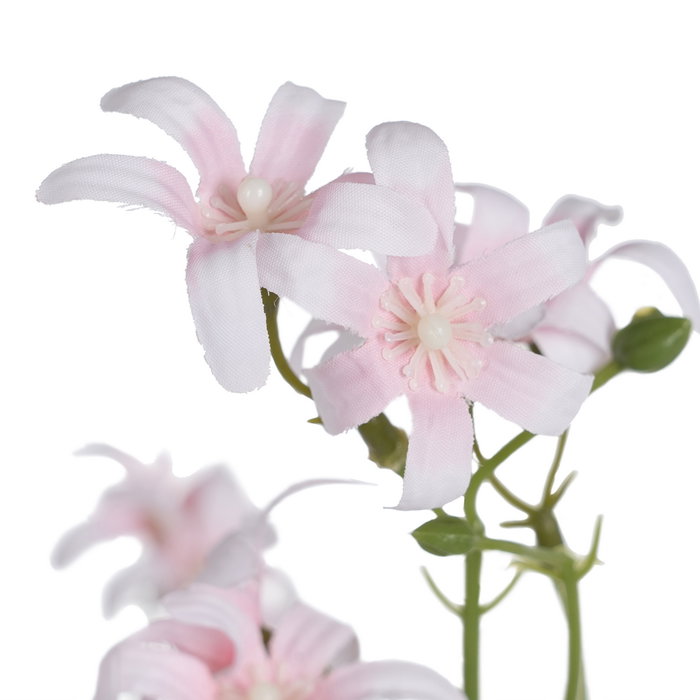 Rama Jacinto Rosa Poliéster-Polietileno 88 cm (Set de 30)