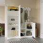 Hanah Home Dd8-W Pie de Recibidor Perchero Blanco 147.2x179.7x37.5 cm