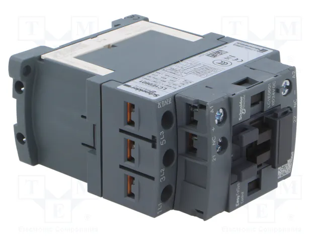 SCHNEIDER ELECTRIC Contactor Easy TeSys LC1E0601BD 3-polar 6A 24VDC