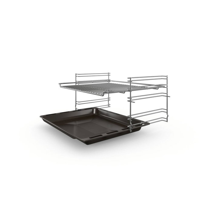 Bosch HKA 090220 Cocina de libre instalación con placa vitrocerámica blanca