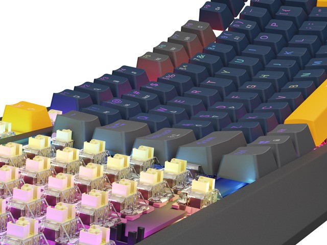 Genesis Thor 230 TKL Teclado Mecánico QWERTY Naval Blue Positive RGB Outemu Panda Hot-Swap