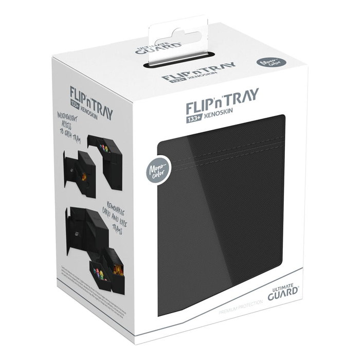 Ultimate Guard Flip'n'Tray 133+ Xenoskin - Black Ultimate Guard Flip'n'Tray 133+ Xenoskin - Black
