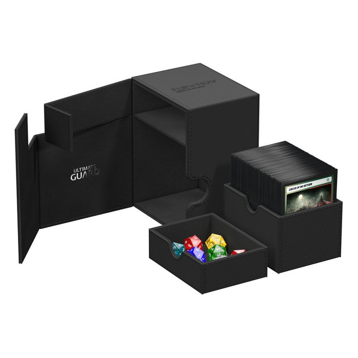 Ultimate Guard Flip'n'Tray 133+ Xenoskin - Black Ultimate Guard Flip'n'Tray 133+ Xenoskin - Black