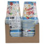 Party Time Juego De 8 Vasos Cartón 250 Ml