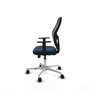 PIQUERAS Y CRESPO Silla de oficina Jorquera Azul marino y Negro