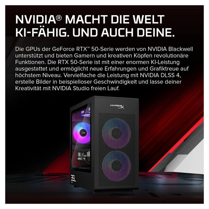HP HyperX OMEN GT18-0171ng CU7 Desktop Gaming PC con 32GB RAM, 1TB SSD y RTX 5080 HP HyperX OMEN GT18-0171ng CU7 Desktop Gaming PC con 32GB RAM, 1TB SSD y RTX 5080