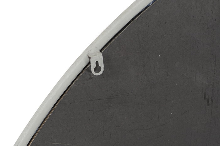 DKD Home Decor Espejo de Metal Ventana Envejecida Gris 122x62 cm