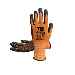 TOMAS BODERO Guante Nylon Naranja Nitrilo Foam Talla L (9)