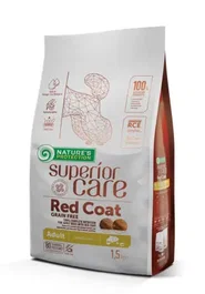 Nature's Protection Sc Red Dog Adult Small Grain Free Salmon 1,5 kg Alimento para Perro Adulto Pequeño Sin Cereales Salmón