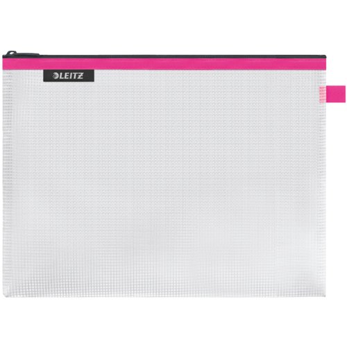 Leitz Bolsa multiusos Wow resistente al agua fucsia 300x230 mm Leitz Bolsa multiusos Wow resistente al agua fucsia 300x230 mm