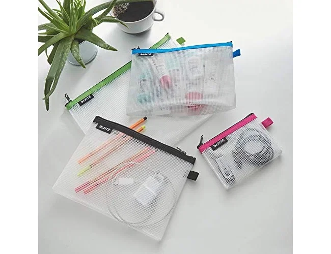 Leitz Bolsa multiusos Wow resistente al agua fucsia 300x230 mm