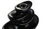 DKD Home Decor Soporte para Incienso de Gres Cascada Negro