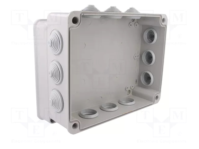 ELEKTRO-PLAST NASIELSK Caja de conexiones IP55 gris ELEKTRO-PLAST NASIELSK Caja de conexiones IP55 gris