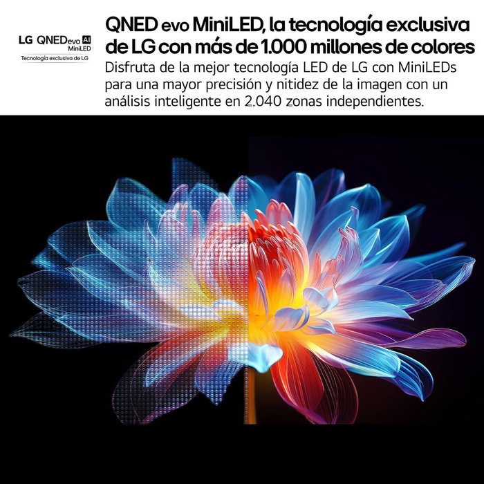 LG 55QNED92A6A Smart TV QNED evo MiniLED 55 pulgadas 4K Ultra HD LG 55QNED92A6A Smart TV QNED evo MiniLED 55 pulgadas 4K Ultra HD
