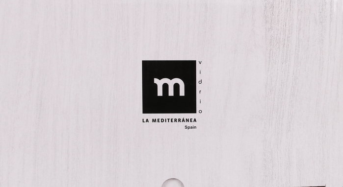 La Mediterranea Vajilla 12 Piezas Cuadrada Opal Colección Palaos Platos 28 cm 23 cm 21.5 cm (2 Unidades)