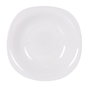 La Mediterranea Vajilla 12 Piezas Cuadrada Opal Colección Palaos Platos 28 cm 23 cm 21.5 cm (2 Unidades)
