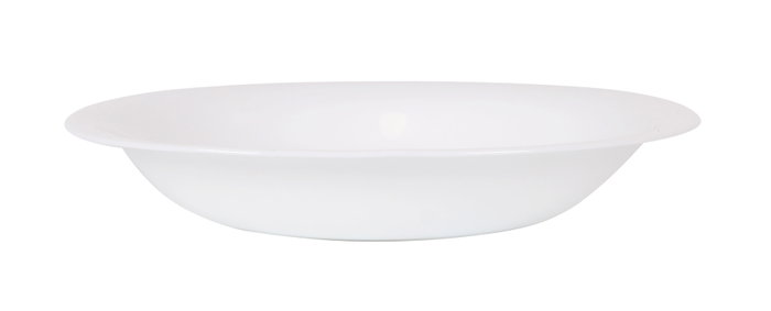 La Mediterranea Vajilla 12 Piezas Cuadrada Opal Colección Palaos Platos 28 cm 23 cm 21.5 cm (2 Unidades)