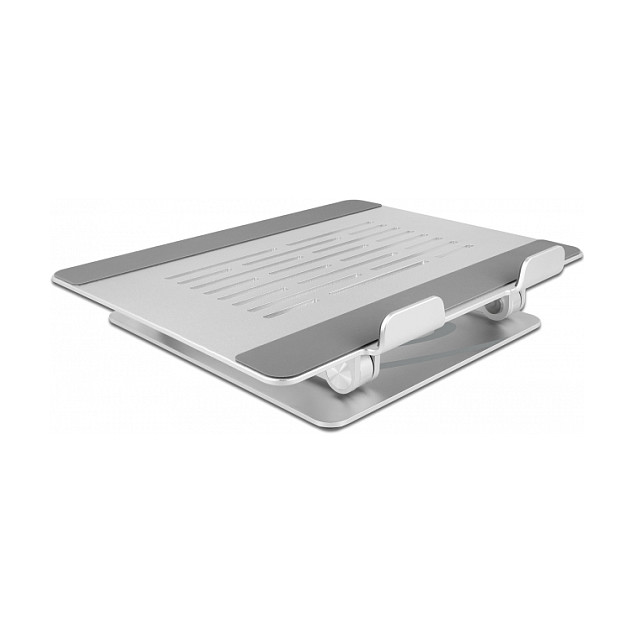 DeLOCK Soporte para tableta y ordenador portátil ajustable de aluminio DeLOCK Soporte para tableta y ordenador portátil ajustable de aluminio