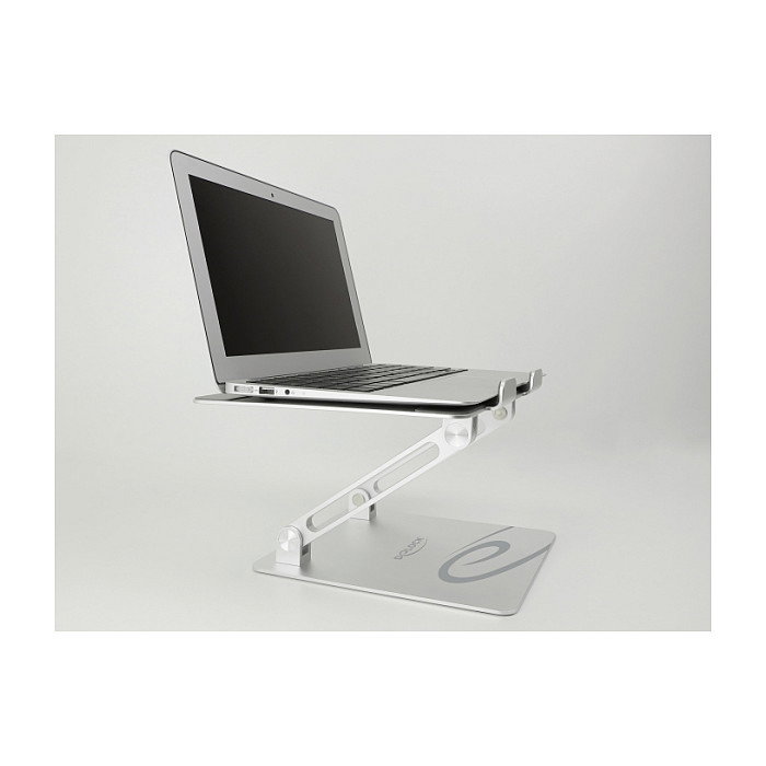 DeLOCK Soporte para tableta y ordenador portátil ajustable de aluminio DeLOCK Soporte para tableta y ordenador portátil ajustable de aluminio