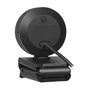 LogiLink Webcam FHD con campo de visión de 76°, doble micrófono, enfoque automático, anillo de luz y trípode