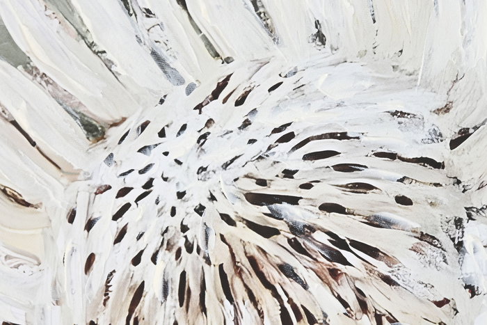 DKD Home Decor Cuadro Lienzo Verde Amarillo 83 x 83 x 4.5 cm (2 Unidades)