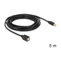 DeLOCK 83429 Cable de extensión USB 2.0 B macho a B hembra 5 m