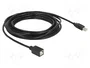 DeLOCK 83429 Cable de extensión USB 2.0 B macho a B hembra 5 m