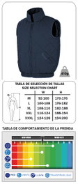 Balder Chaleco Rombos Azul Marino XXL